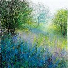 Bluebell Meadow Mounted: 640mm x 660mm